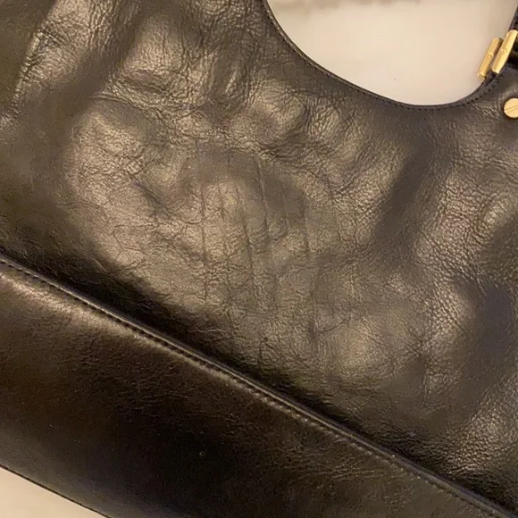 Tory Burch Purse Black Leather Purse - Picture 5 of 10